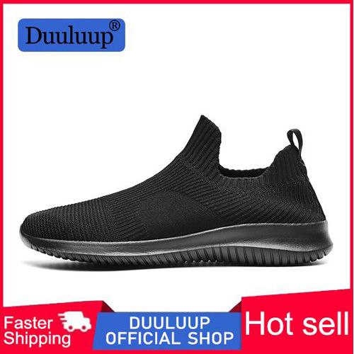 New Fashion Running Shoes Shoes for Men Knit Shoes Mesh Shoes MD Sole Ultra Light Lazy Shoes PlusSize Shoes39-46