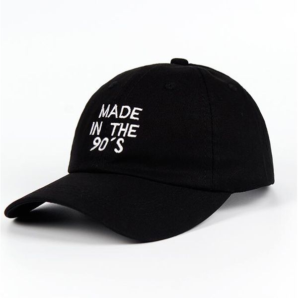 MADE IN THE 90'S Embroidery Dad Hat Cotton Women Men Fashion Baseball Cap Snapback MADE IN THE 90 Summer Caps gorras