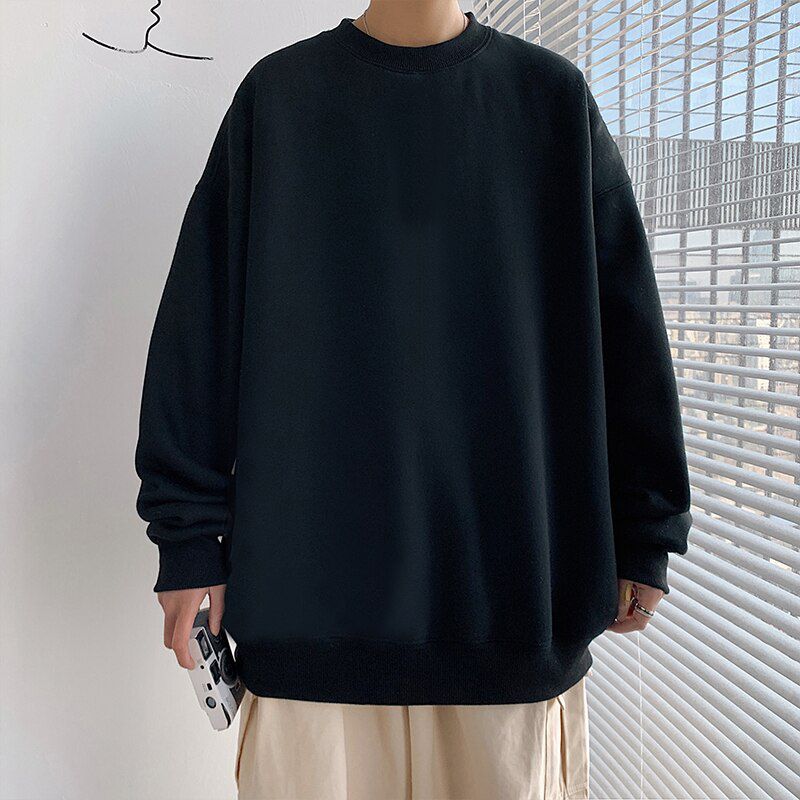 Fashion Brand Hoodies Blue We Classic Spring Autumn  Hop Loose Casual Men's Sweatshirts Punk Streetwear Clothes