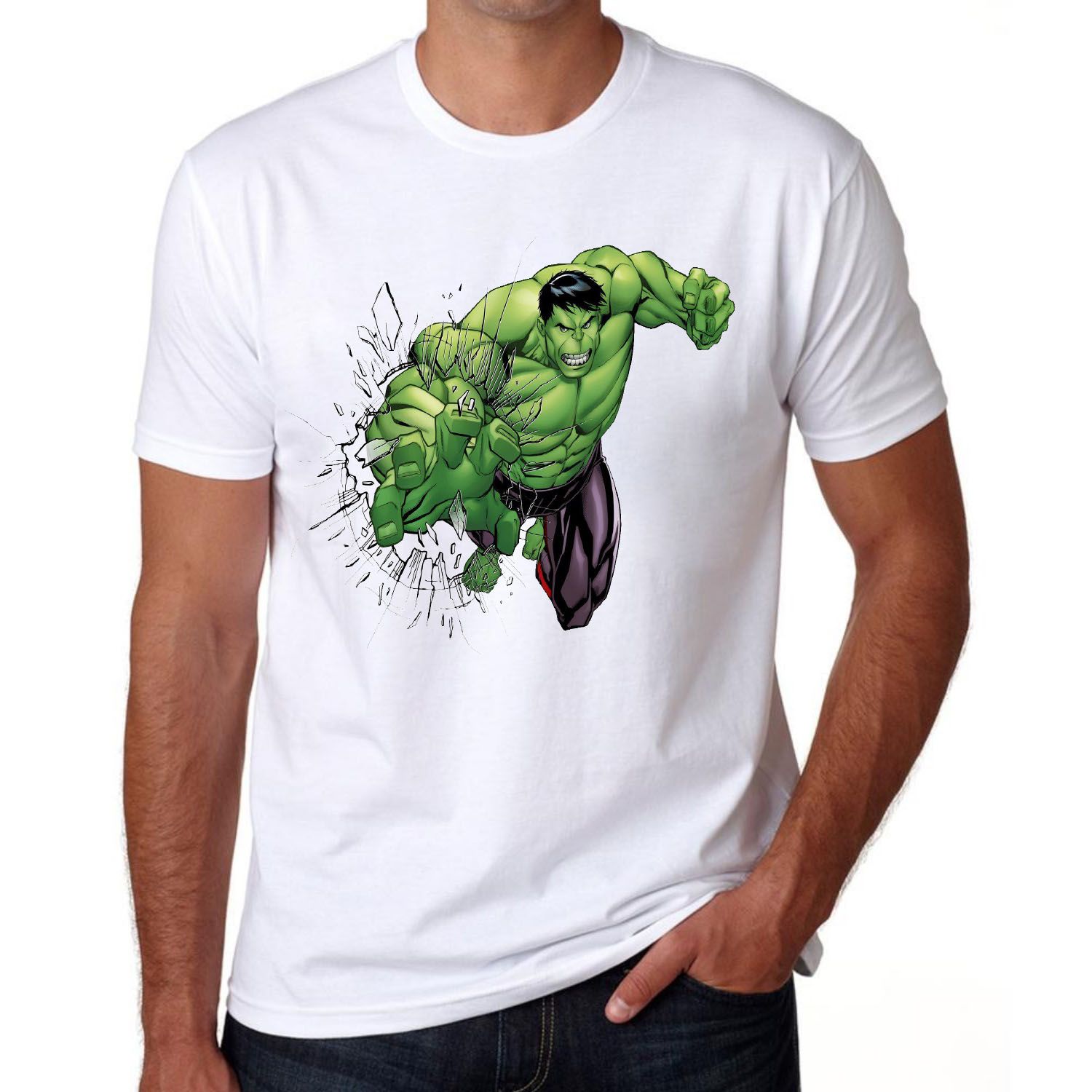 Hulk Short Sleeves T-Shirt For Men (Hulk)