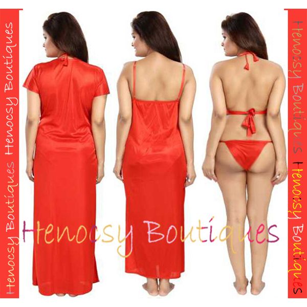 Night Dress (Nightly) 4 Part Long Indian