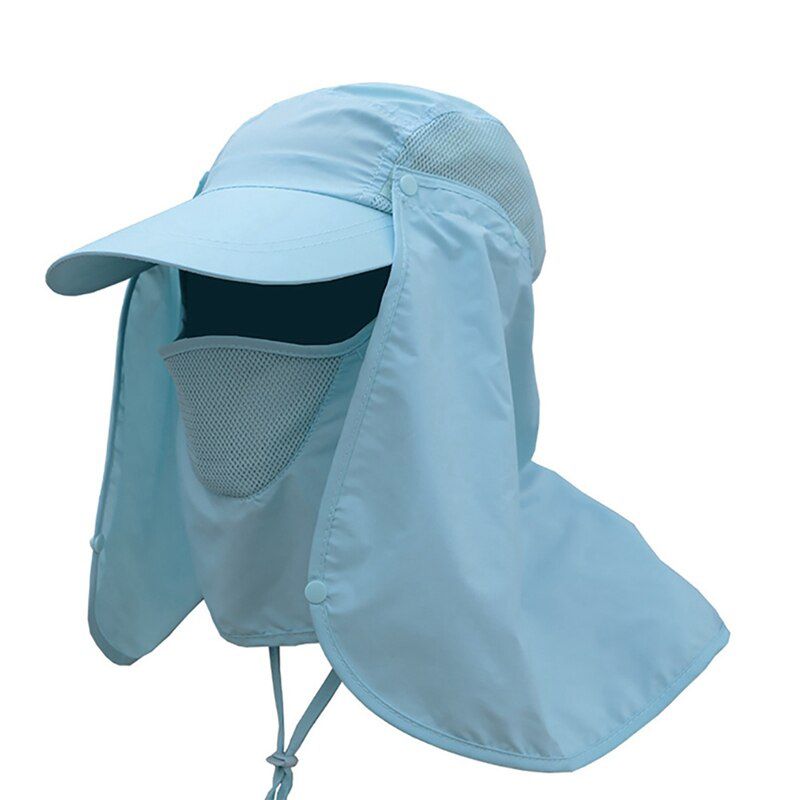 Summer 2019 Protective Chapeu Feminino Neck Cover Ear UV Protection Men Women Sun
