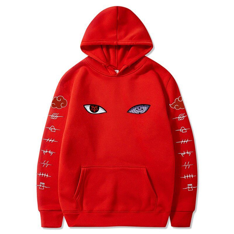 Spring and Autumn Harajuku Anime Hoodies Anime Men and Women Print Pullover Sweatshirt Streetwear