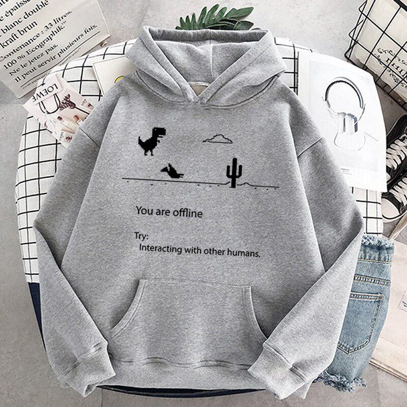 Colors Sweatshirts Autumn Winter Women's YORK Printing Hooded Female Comfortable Warm Hoodies Lady Tops Pullovers