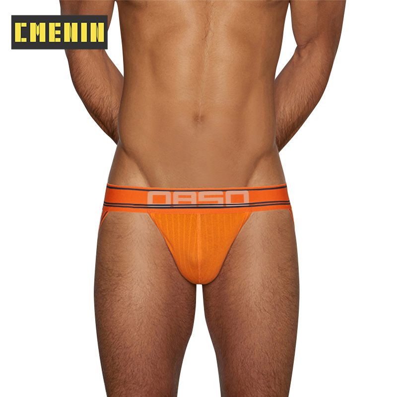 CMENIN 1pcs BS Ins Style Cotton Men's thongs And G String Man Underpants Quick Dry Stringi   Men Underwear Jockstrap Panties Clothes BS3131