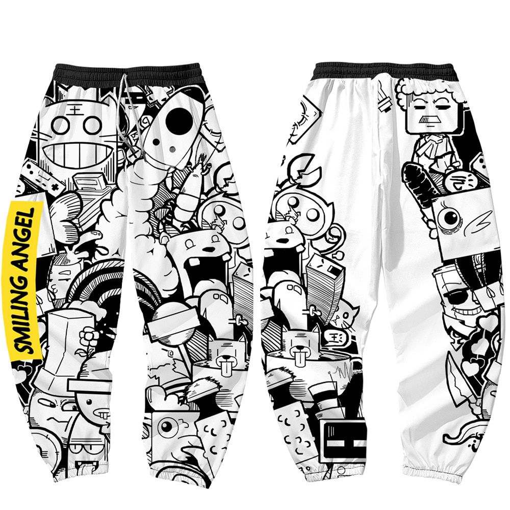 Fashion Male Hop Cargo Pants Men Joggers Pants Mens Streetwear Pants Plus Size 6XL