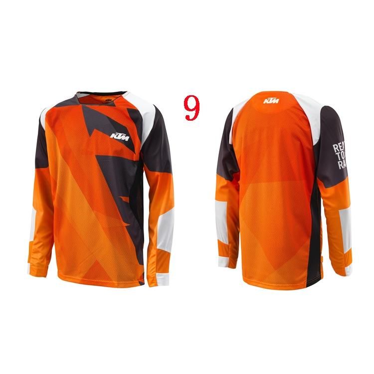 KTM Speed-down Mountain Bike Jacket Long Sleeve Summer Cross-country Motorcycle Suit
