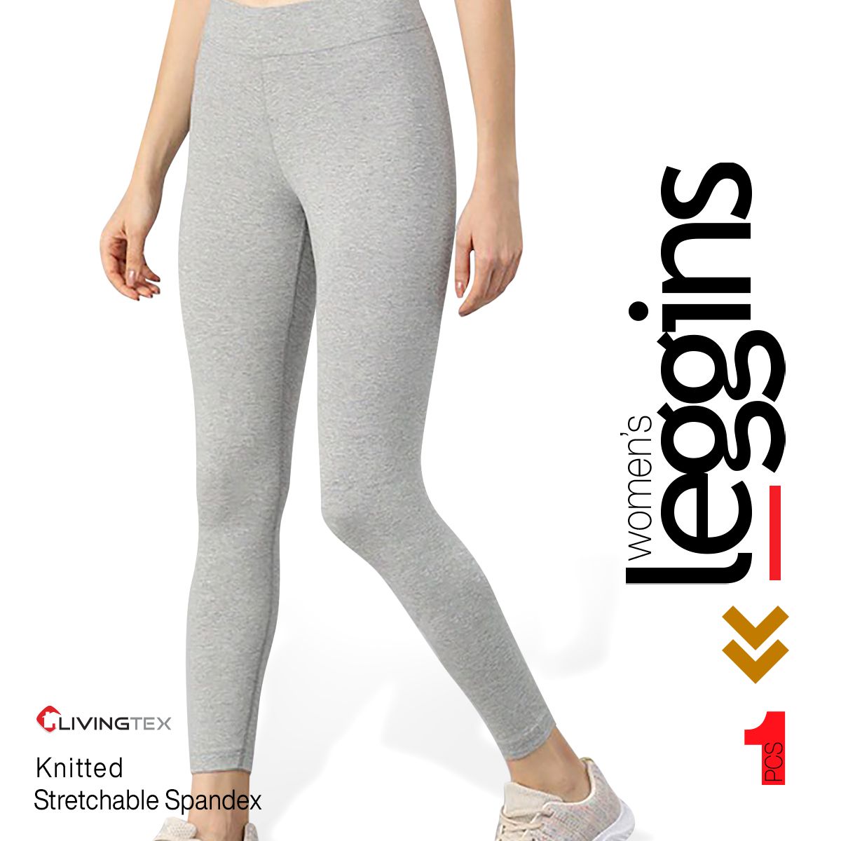 1pcs Comfortable leggings for women _ Leggings for Girls _ 100% cotton & Exported Quality _ Soft & Premium (color as per as stock) Assorted