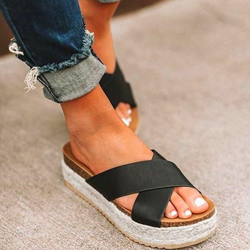 Women Platform Shoes Summer Wedge Sandals