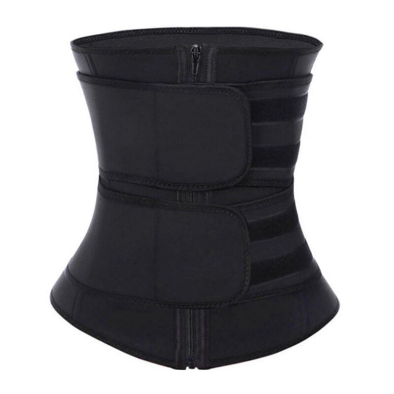 Slimming Strap Waist Trainer Sweat Slim Belt Reductive Sauna Effect Fat Burning Belly Tummy Control Sheaths Women Cincher Girdle