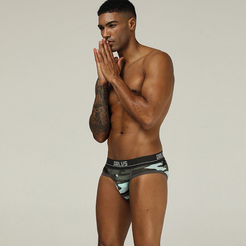 Ins Style Sexy Men Jockstrap Comfortable Cotton Gay Man's  Men Briefs Male Gift OR187