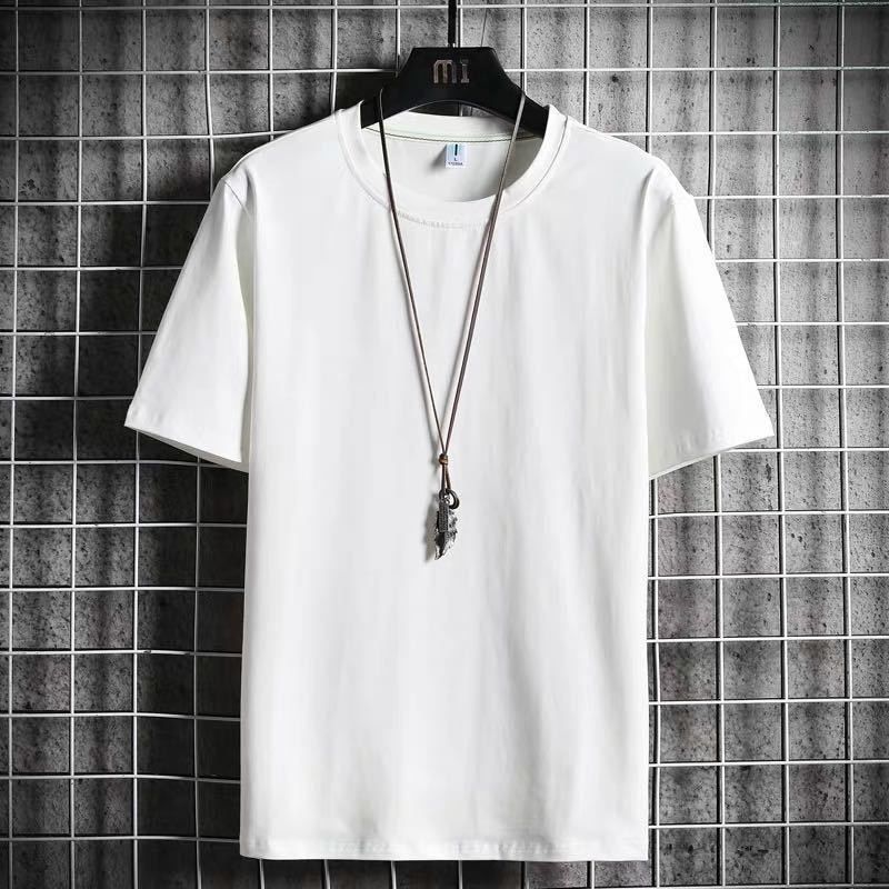 Summer Top Streetwear Harajuku T-shirt Tops Mens Tee CREW NECK Polyester Jn Style SHORT Shirts