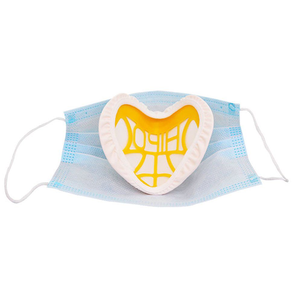 Reusable Mask Extender 3D Stereo Bracket Inner Pad  Double Protection  Three-dimensional Mask  Support  To Reduce Contact Area-random