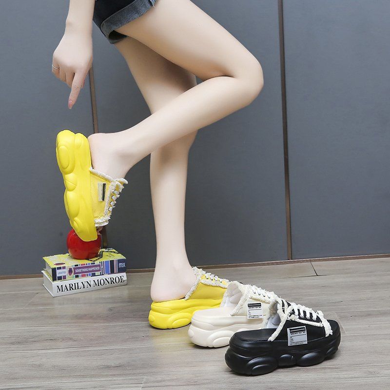 Slippers For Women Korean Sandals For Women Wedges Shoes For Women Women Platform Sandals New 063019