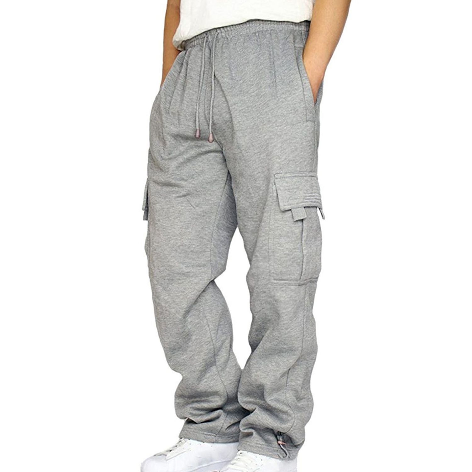 Men Trousers All Match Streetwear Cargo Pants
