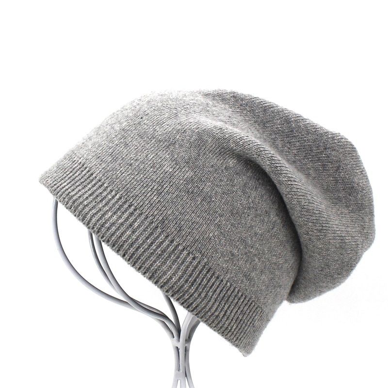 Ditpossible knit beanies gorro skullies caps hats girls spring bonnet hat solid caps