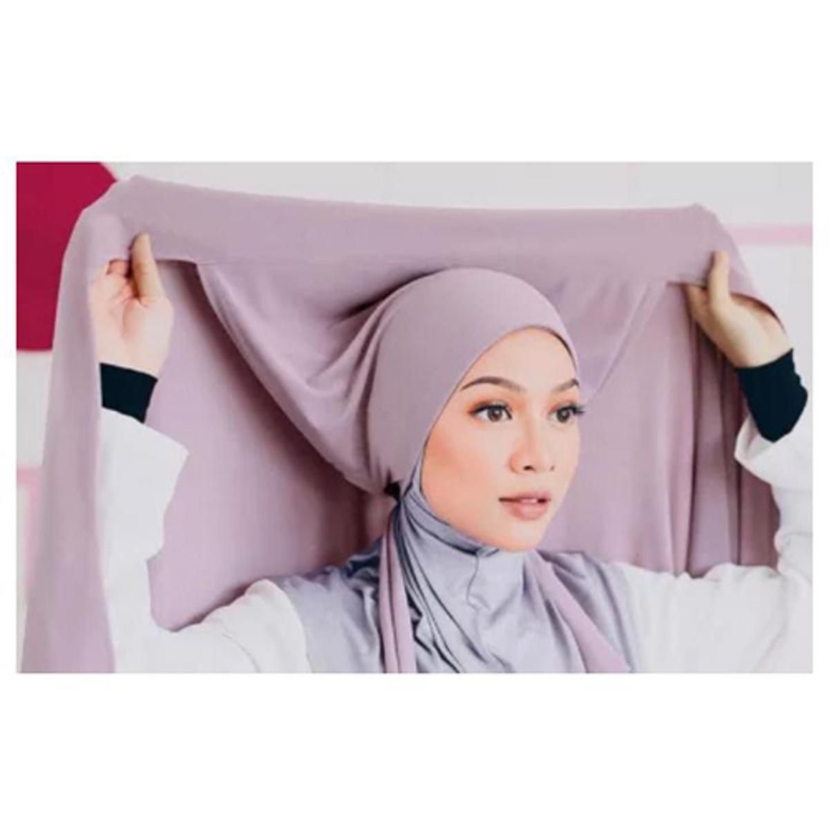 Instant hijab cap