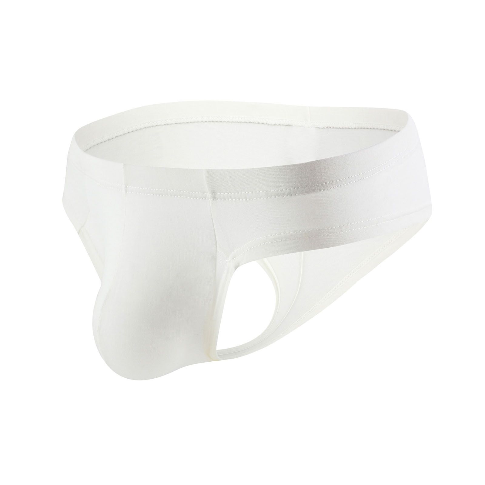 Plus Size Sexy Men's Panties Soft Jockstrap Sexy Male Gay Thongs Homme Sissy Underpants Erotic Lingerie Briefs Shorts