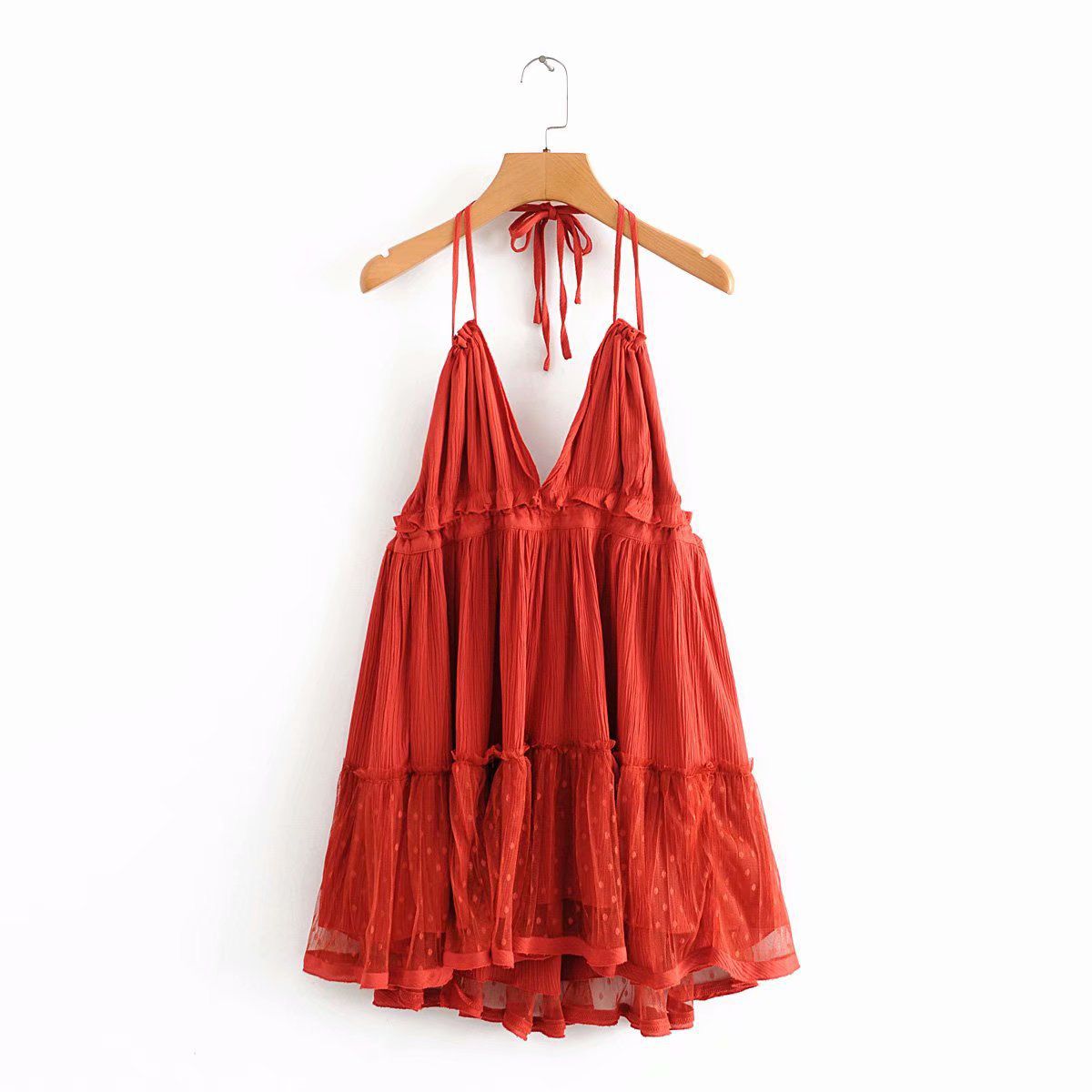 Strapless Women Summer Solid Boho Dress Backless Mini Dresses Girls Bohemian Aline Plus Size Beach Dress Vestidos