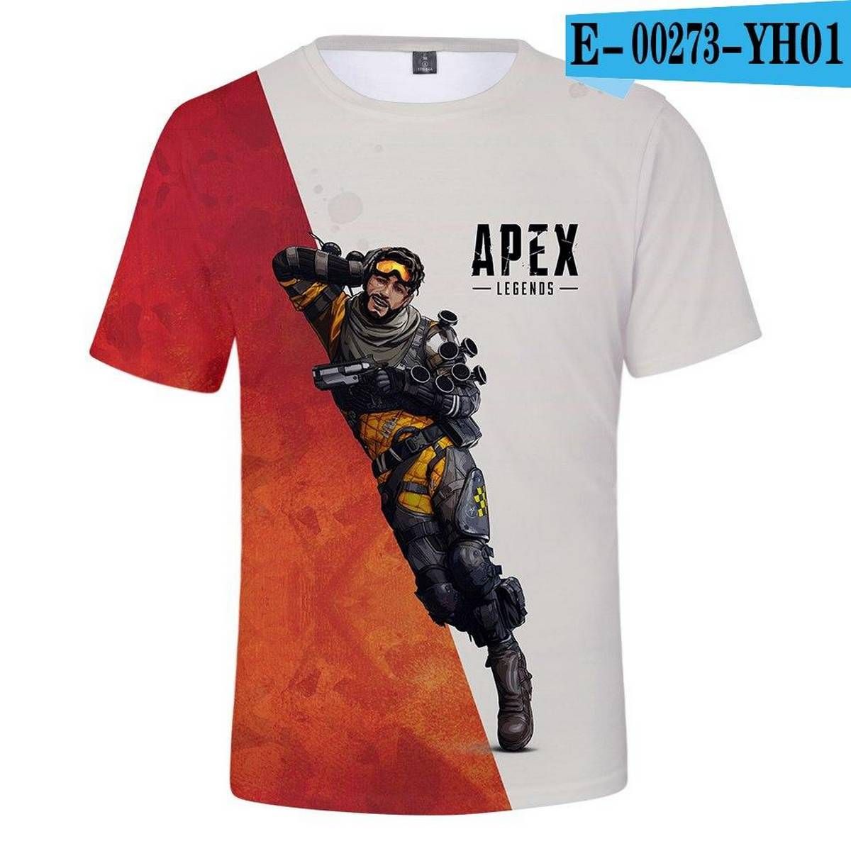 Game Print Shirts Apex Legends T shirts Kids  Print Casual Harajuku t-shirts Women/Men summer Clothes