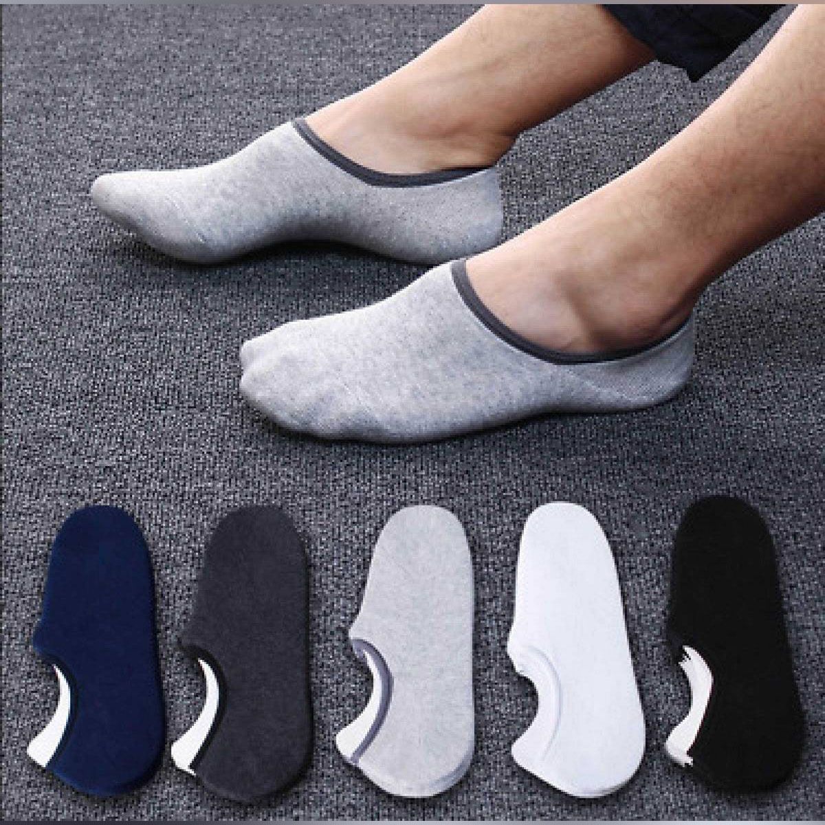 China Socks Ultra Low Cut No Show Socks for Men 3 pairs