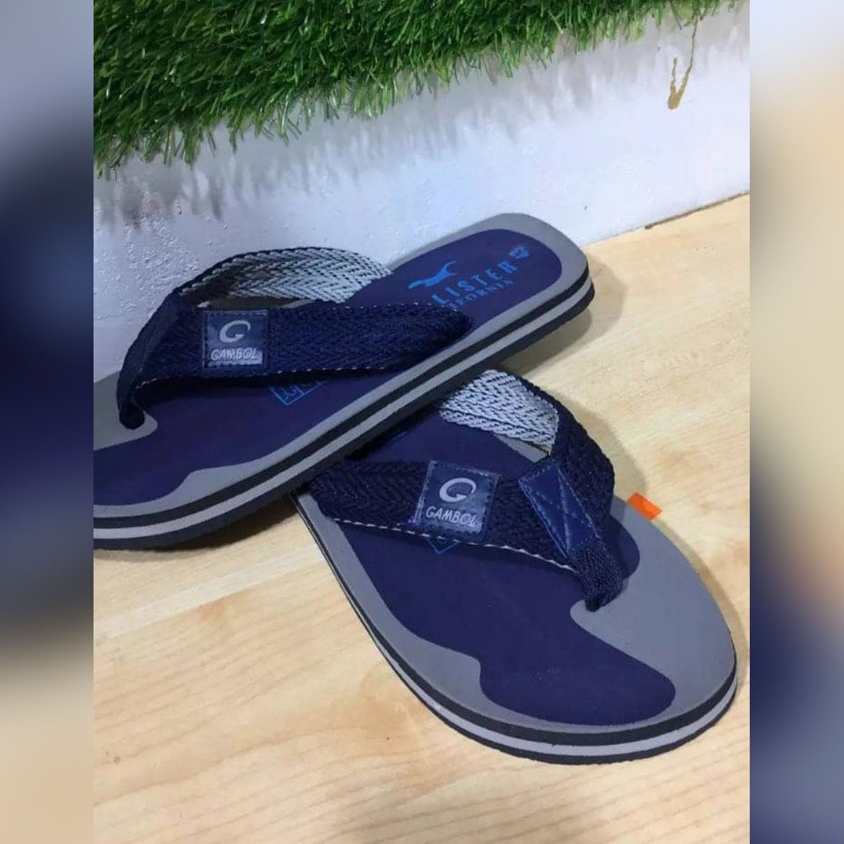 Men Clip Slippers Casual Beach Shoes