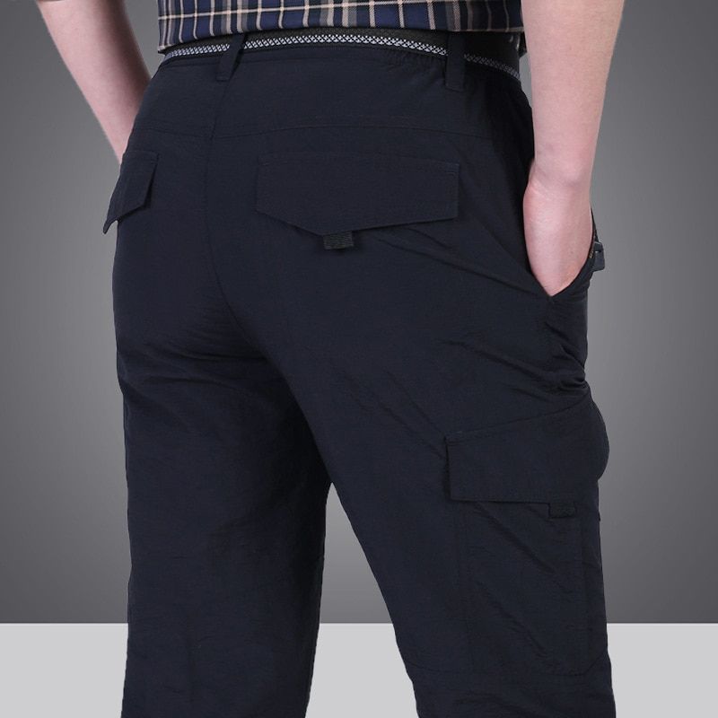Quick-Drying Cargo Pants Men Lightweight Summer  Breathable Waterproof  Pants Men's Trousers Cargo Pants Male