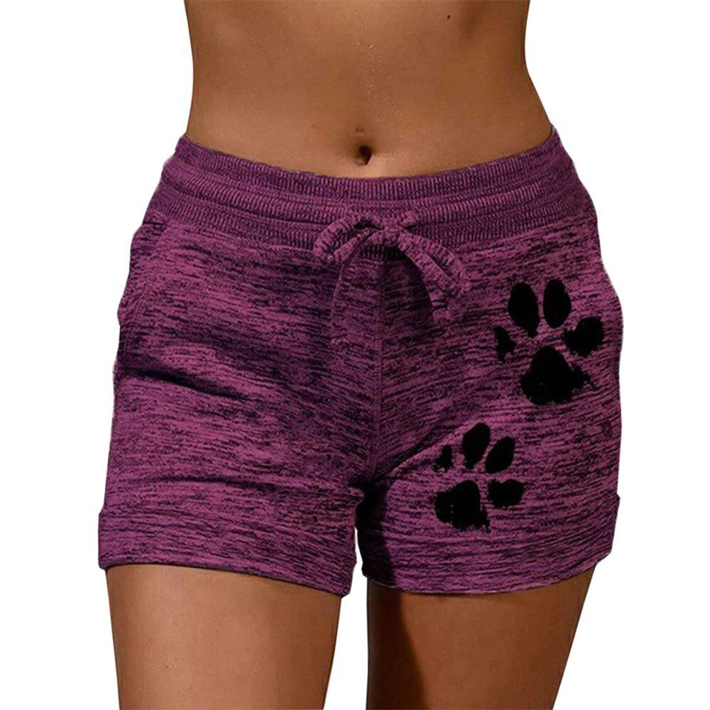 2021 Summer Women Casual Running Sports Shorts Drawstring High Elastic Short Female Girls Plus Size Solid Loose Trousers