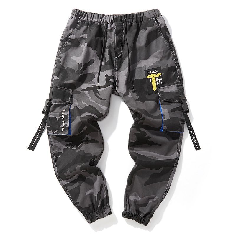 Plus Size 5XL 6XL 7XL 8XL Men Fashion Sport Pants Forhop Causal Runnings Pants High Street Jogger Pants Newcket Trousers