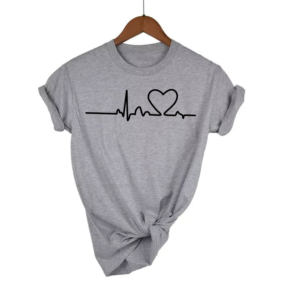t Short Sleeves T-Shirt For Men (LoveHeart)
