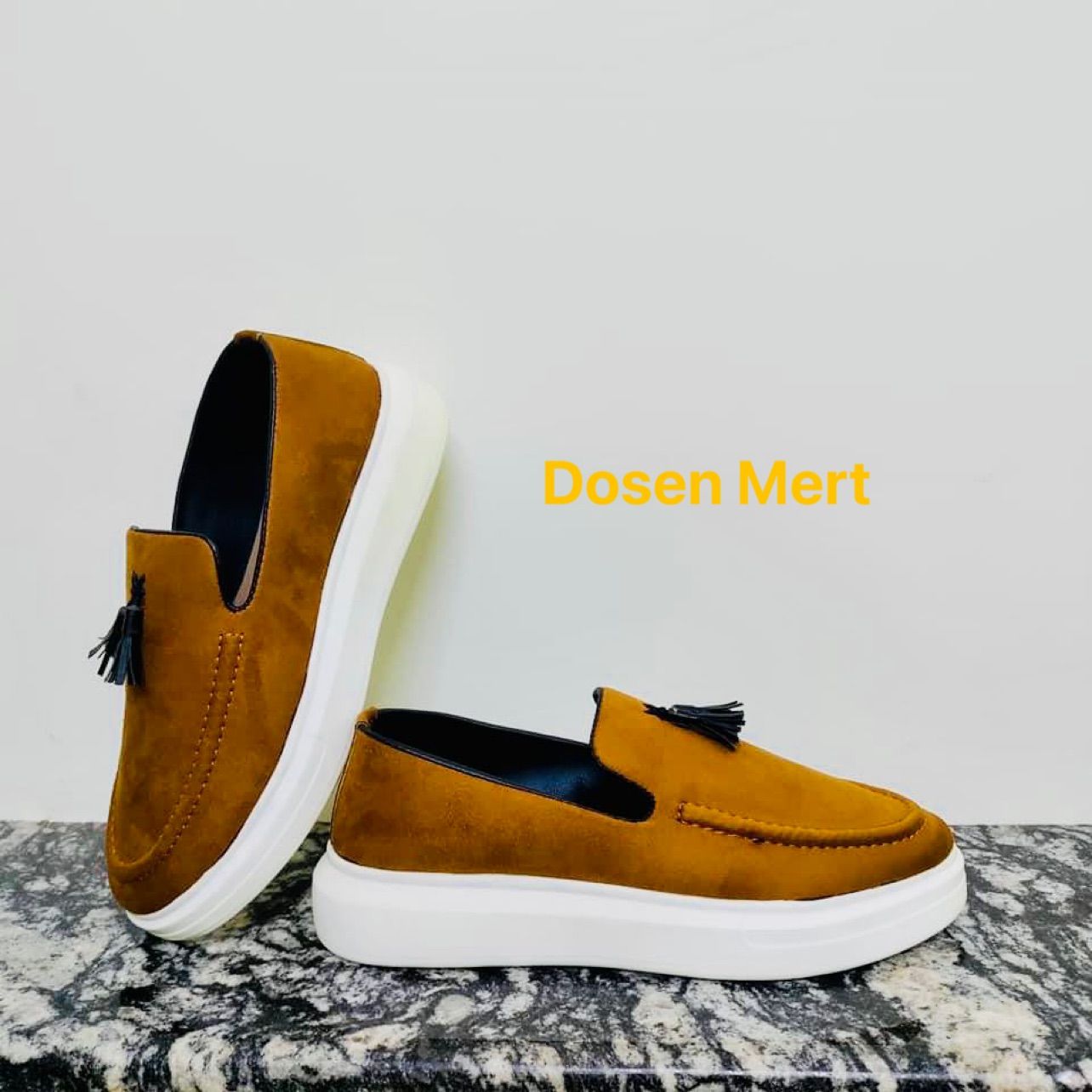 Premium Loffer For Men Travel Shoe Luxuriois Mocassin Design Loafer Black & Brown High Grade PU Pump Shoe Miher's Shop Special 2022 For Men