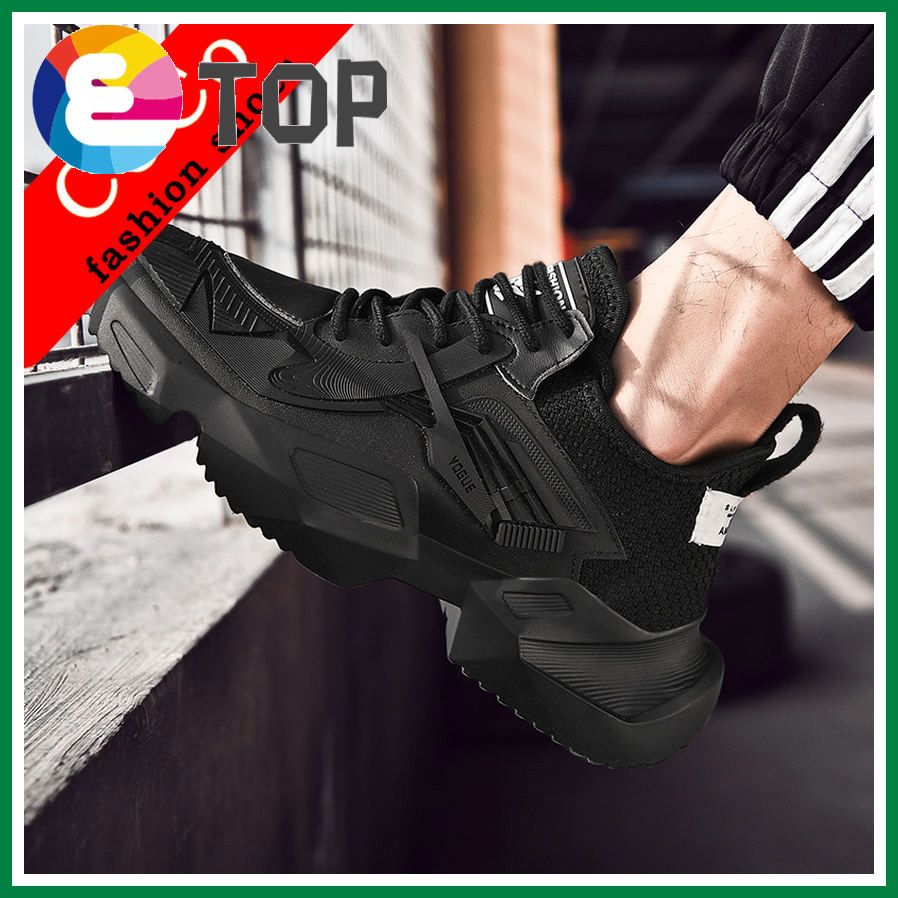 Fashion Shoes for Men Heighten and Comfortable Casual Shoes for Men Waterproof Non-slip Sport Shoes Men