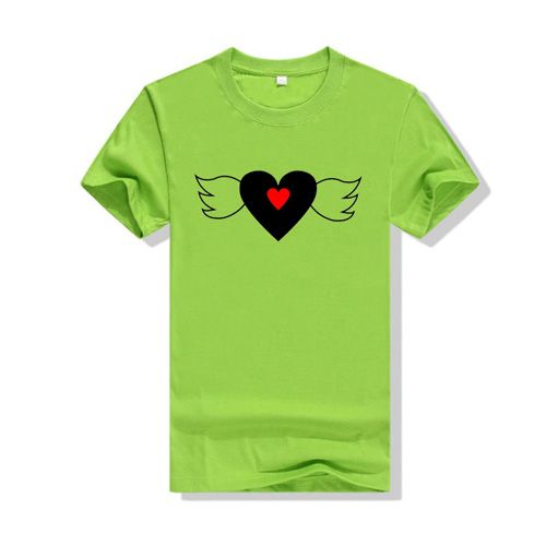 Love Wings Upper Class Short Sleeve Round Neck Tshirt - Tshirt