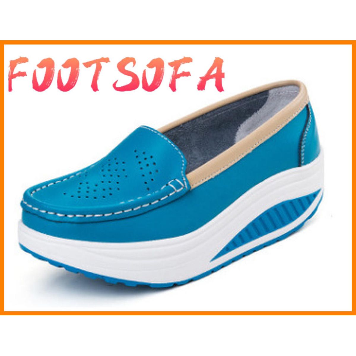 Summer Shoes Loafers For Women Wedges Sneakers Floral Single Woman White Shoes Platform Female Vulcanized Shoes