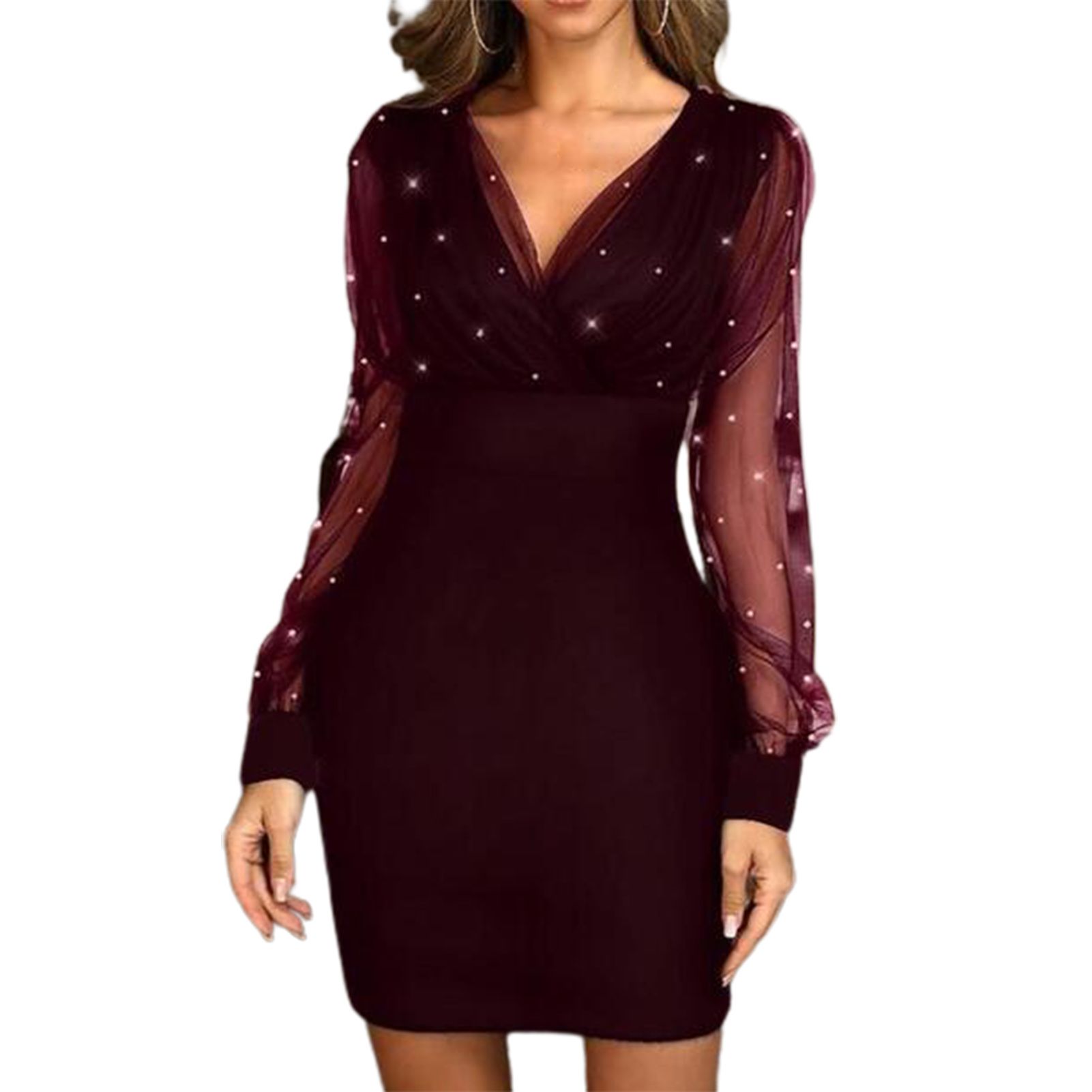 Evening Dress High Waist Soft Lady Dress