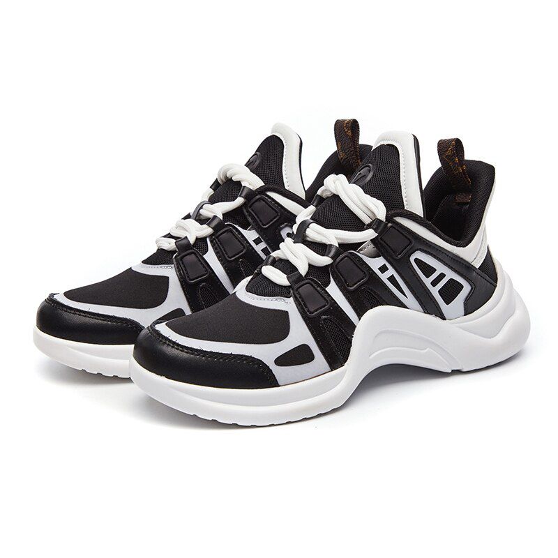 Women Sneakers  Casual  Mesh Chunky Shoes Female Fashion Sneaker Lace Up New Vulcanize Shoe Platform