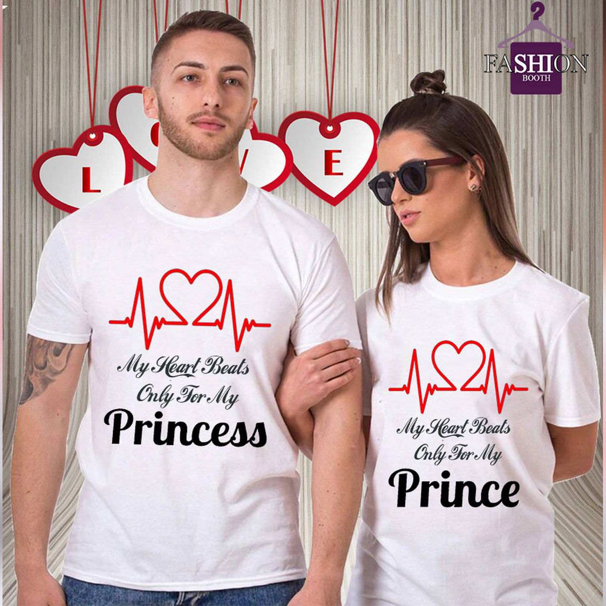 Couples Special Valentines T-Shirt Combo Collection By Fashion Booth