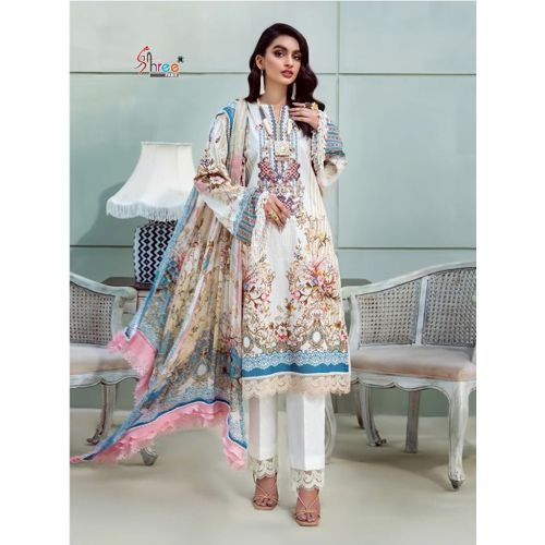 Shree Fab Jade Bliss Exclusive Premium Lawn Collection Pakistani Shalwar Kameez 2115