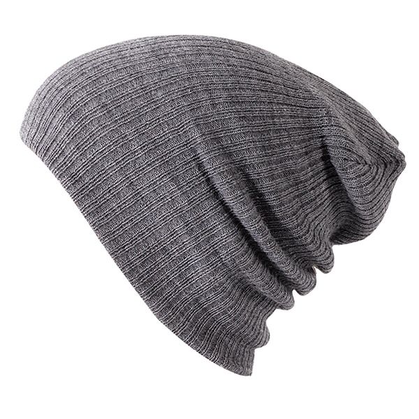 Soft Knitted Hat Female Cap Women's Cotton Beanies For Girl Winter 2019 Plain Hats Female Solid Bonnet Autumn