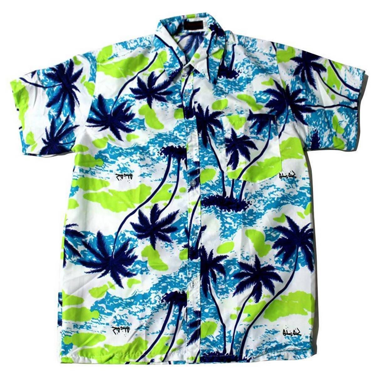 Women Fashion Beach Shirt Hawaiian Pattern Casual Shirt