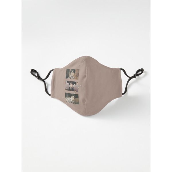 Levi Ackerman Attac_k On Tita_n AOT Six Layer Face Mask Tiktok Mask For Men And Women Gaming Mask With Adjustable Ear Loop And Digital Print Face Mask Graphics Print Anime Mask