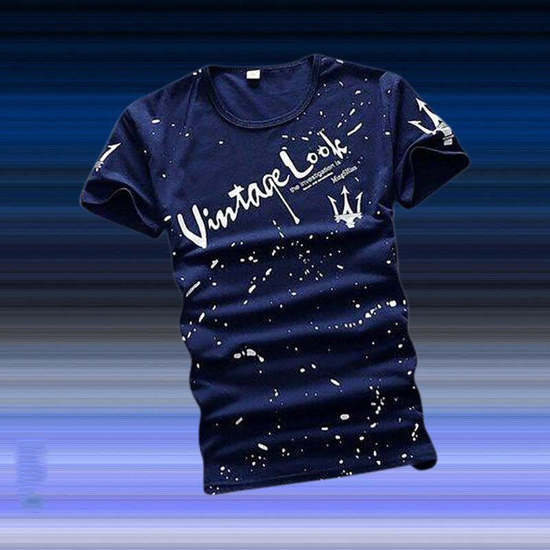 Short Sleeve Printed T-Shirt For Men