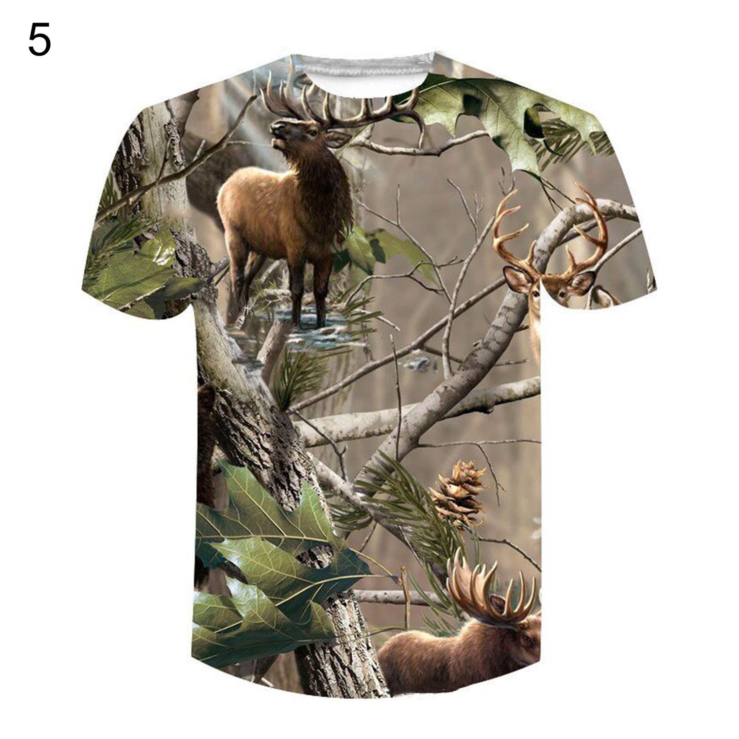 Summer T-shirt Sweat Absorption Thin Men Shirt