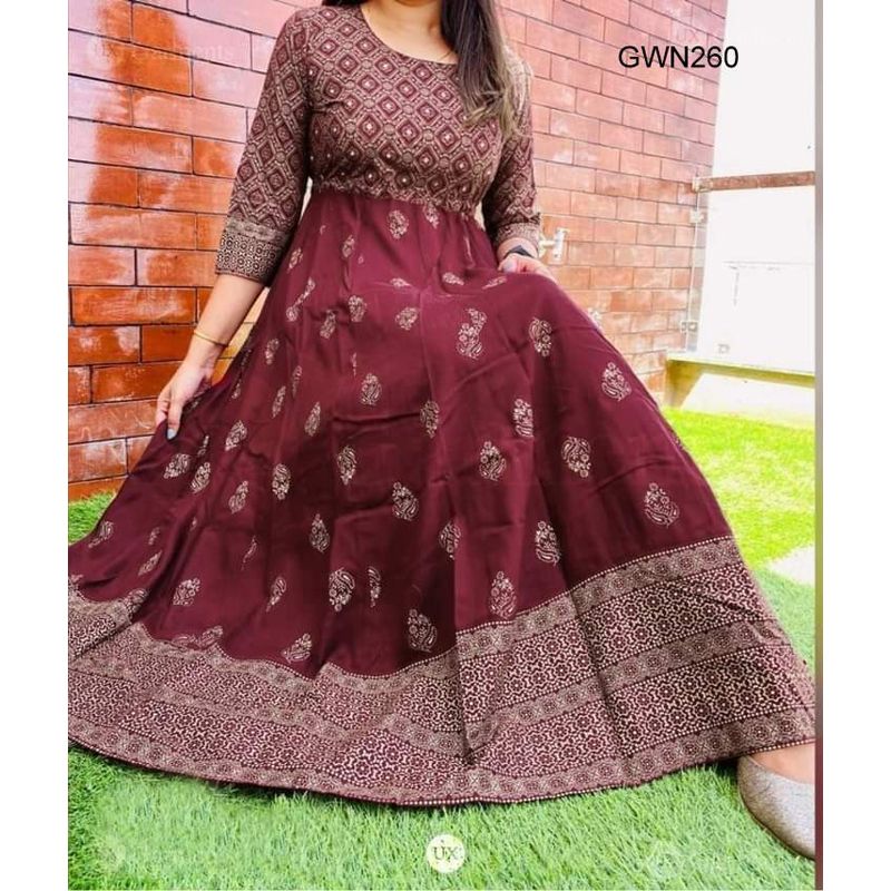 Party Wear Gown,Attractive Women Kurties one piece Designer Kurtis for women 1pcs design - Kurti For Girls