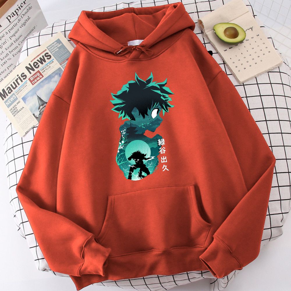 My Hero academia Men Hoodies Street Fashion Sweatshirt Crewneck Anime Clothes Loose Oversize Men Hoodies High Quality Hoody New