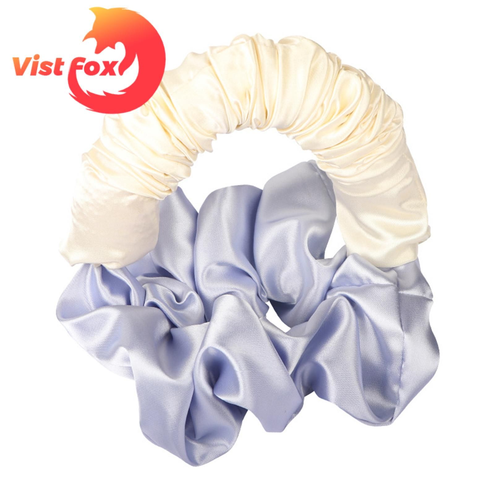 Vist Fox Hair Curler Reusable Sleeping Heatless Soft Wave Curling Rod