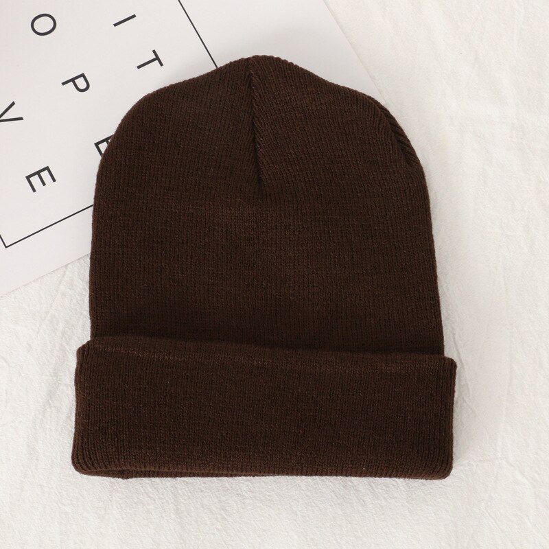 M MISM 2020 Winter Hats for Woman Bonnet Beanies Knitted Solid Hat Girls Autumn Beanie Caps Warmer Ladies Casual Cap