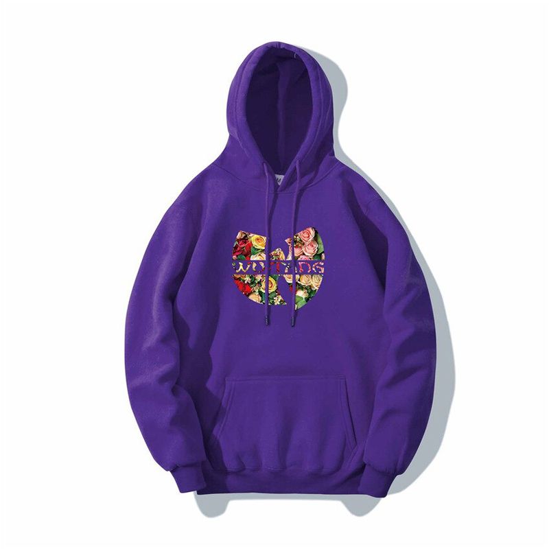 Letter Wu Tang Print Hoodies Fashion Design Sweatshirt Uni  Hop Streetwear Rap Music Hoody Tops Casual Sudadera Coats