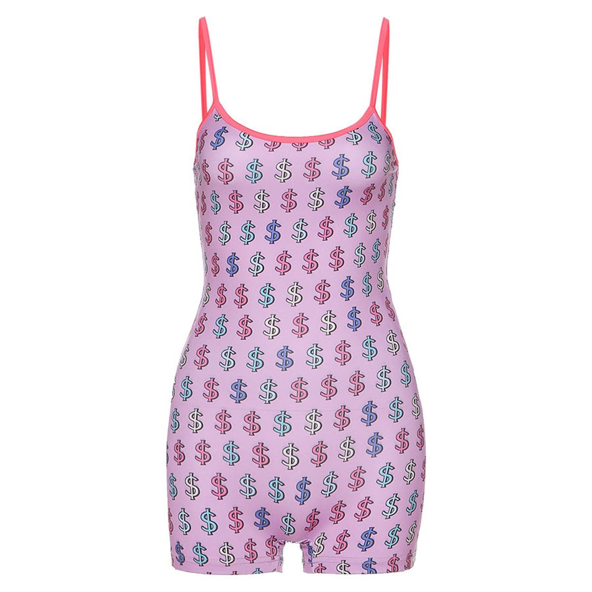 Women Sling Jumpsuit Summer Sexy Print Jumpsuit Casual Home Wear