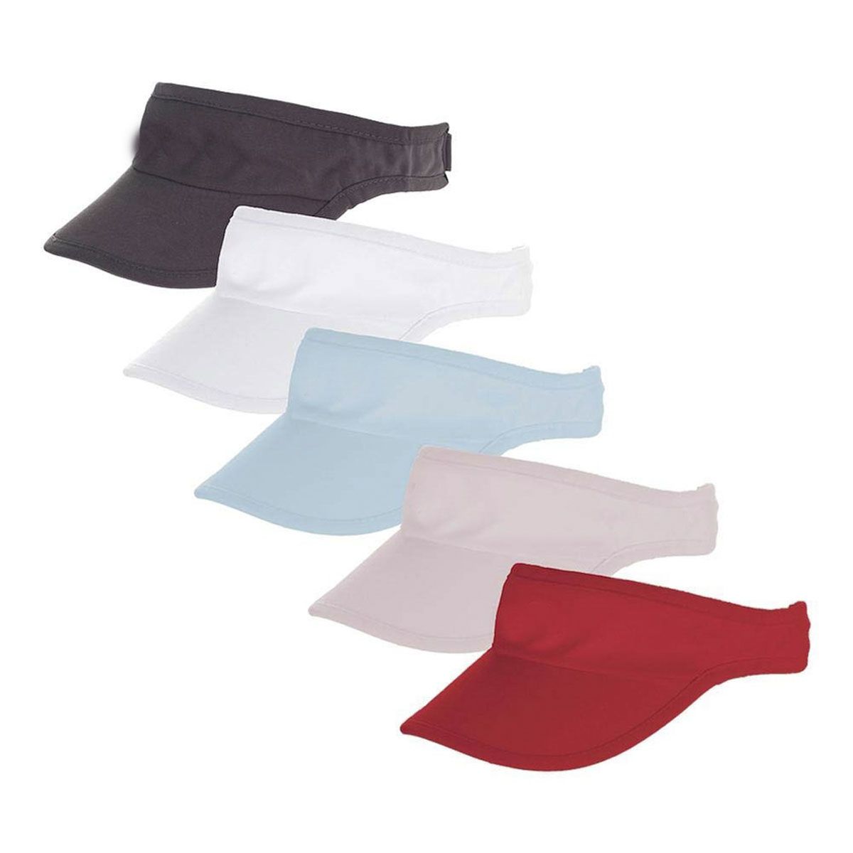 Men Women Sun Visor Cotton Sports Golf Tennis Headband Adjustable Cap Hat